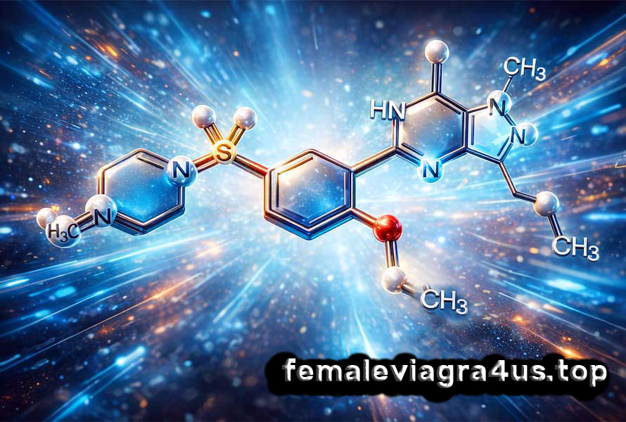 Sildenafil molecule